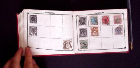 1849-1905 Old-time all world collection in small Maury