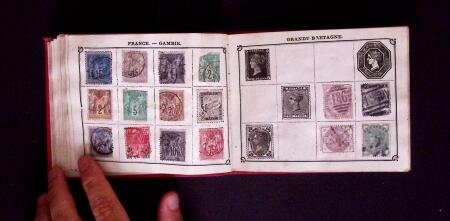 1849-1905 Old-time all world collection in small Maury