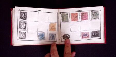 1849-1905 Old-time all world collection in small Maury