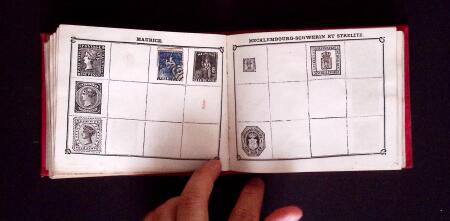 1849-1905 Old-time all world collection in small Maury