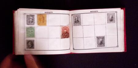 1849-1905 Old-time all world collection in small Maury