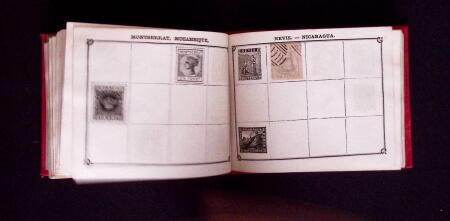 1849-1905 Old-time all world collection in small Maury