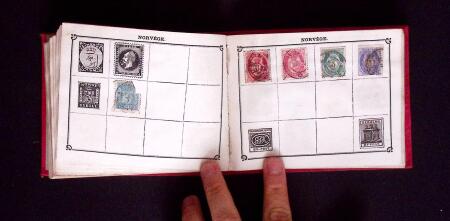 1849-1905 Old-time all world collection in small Maury