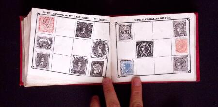 1849-1905 Old-time all world collection in small Maury