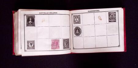 1849-1905 Old-time all world collection in small Maury