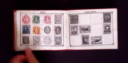 1849-1905 Old-time all world collection in small Maury