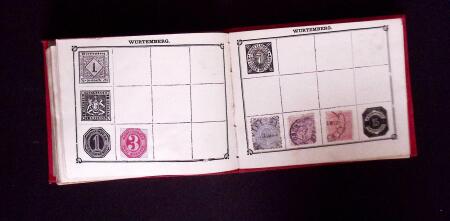 1849-1905 Old-time all world collection in small Maury
