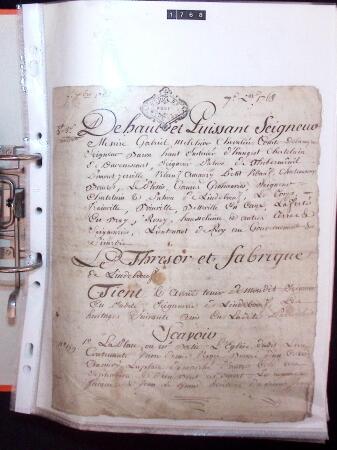 1768-2003, Lot de lettre et CPA, en un classeurs avec