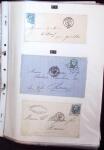 1768-2003, Lot de lettre et CPA, en un classeurs avec