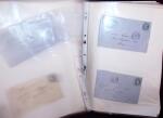 1768-2003, Lot de lettre et CPA, en un classeurs avec