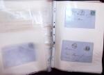 1768-2003, Lot de lettre et CPA, en un classeurs avec