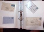 1768-2003, Lot de lettre et CPA, en un classeurs avec