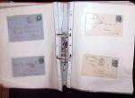 1768-2003, Lot de lettre et CPA, en un classeurs avec