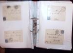 1768-2003, Lot de lettre et CPA, en un classeurs avec