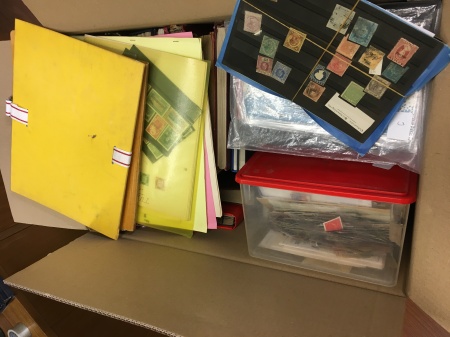 1858-1990 Lot with various all-world collections