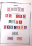 1900-41, Collection neuve sur pages d'album Yvert,