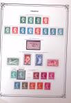 1900-41, Collection neuve sur pages d'album Yvert,