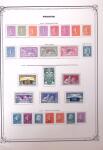 1900-41, Collection neuve sur pages d'album Yvert,