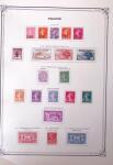 1900-41, Collection neuve sur pages d'album Yvert,