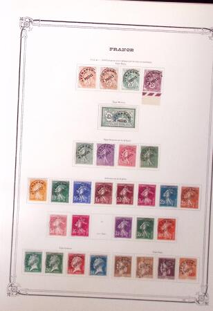 1900-41, Collection neuve sur pages d'album Yvert,