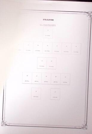 1900-41, Collection neuve sur pages d'album Yvert,