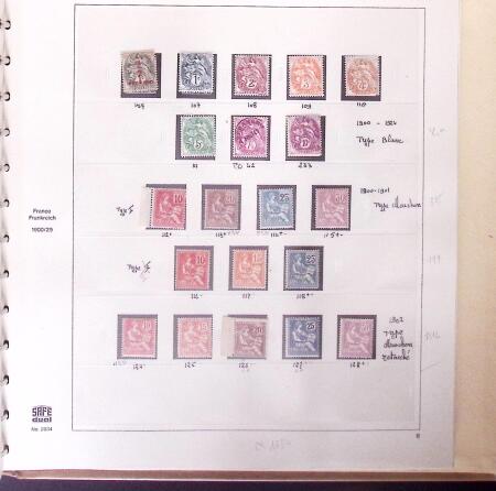 1876-1935 Collection de France en album SAFE, neuve