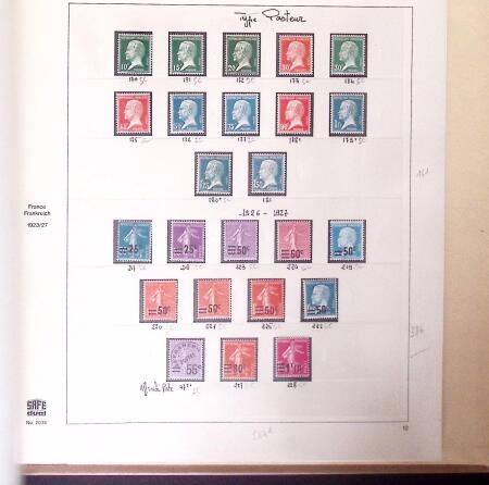 1876-1935 Collection de France en album SAFE, neuve