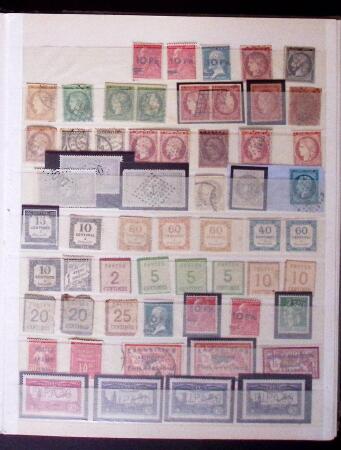 11845-1930 FORGERIES, Fascinating lot of over 1050 stamps in a stockbook,