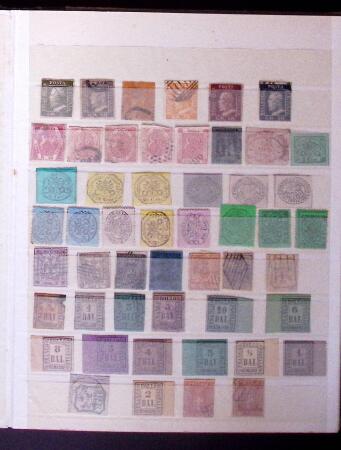 11845-1930 FORGERIES, Fascinating lot of over 1050 stamps in a stockbook,