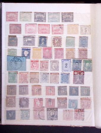 11845-1930 FORGERIES, Fascinating lot of over 1050 stamps in a stockbook,