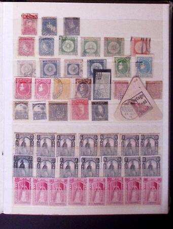 11845-1930 FORGERIES, Fascinating lot of over 1050 stamps in a stockbook,