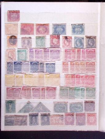 11845-1930 FORGERIES, Fascinating lot of over 1050 stamps in a stockbook,