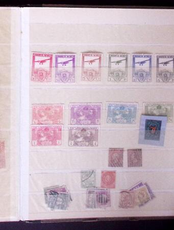 11845-1930 FORGERIES, Fascinating lot of over 1050 stamps in a stockbook,