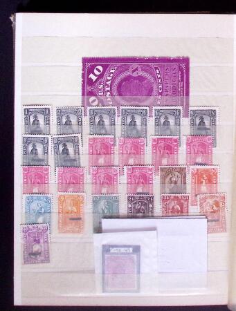 11845-1930 FORGERIES, Fascinating lot of over 1050 stamps in a stockbook,