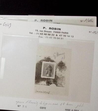 1940-1980 9 épreuves d'artistes toutes signées par