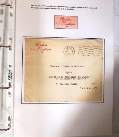 1849-1990 3 classeurs qui réunissent les franchises