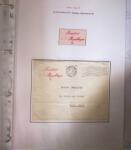 1849-1990 3 classeurs qui réunissent les franchises