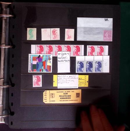 1903-2004 Petit stock de variétés dont surencrage