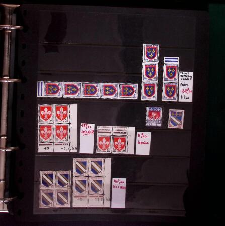 1903-2004 Petit stock de variétés dont surencrage
