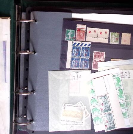 1903-2004 Petit stock de variétés dont surencrage