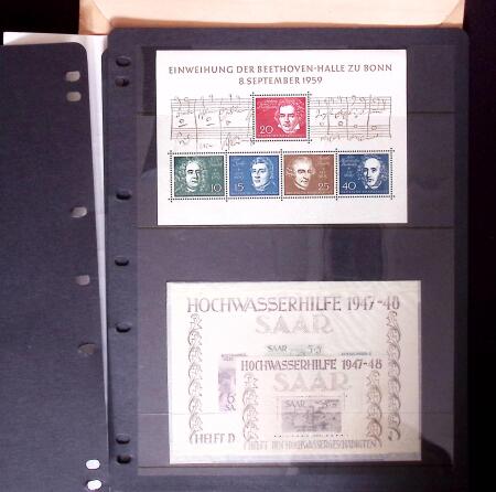 1841-1970 Mint & used small all world group incl. Saar