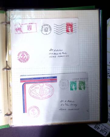 1900-1990 plusieurs centaines de lettres, courriers