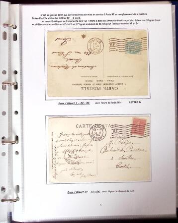 1911-1970 2 classeurs réunissant les différentes
