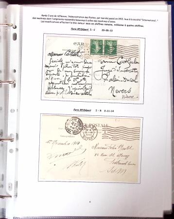 1911-1970 2 classeurs réunissant les différentes