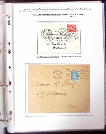 1911-1970 2 classeurs réunissant les différentes