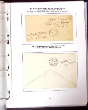 1911-1970 2 classeurs réunissant les différentes