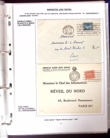 1911-1970 2 classeurs réunissant les différentes