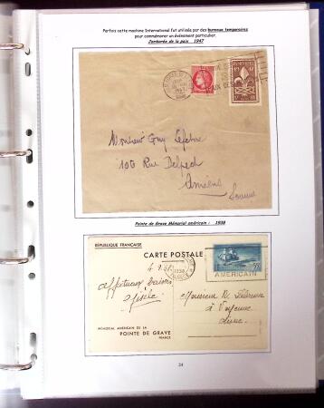 1911-1970 2 classeurs réunissant les différentes