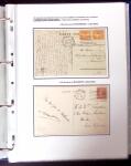 1911-1970 2 classeurs réunissant les différentes