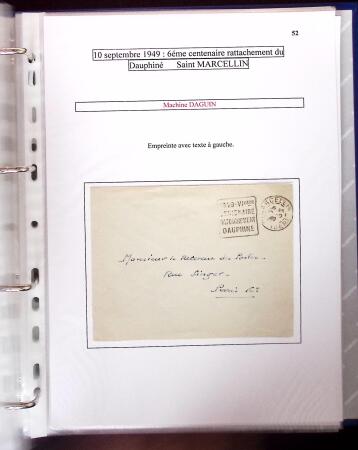 1911-1970 2 classeurs réunissant les différentes